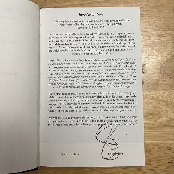 The Desert Pool A Romance of Wildest Africa With 89 Photographs by Guy Chalkley - Picture 4 of 12